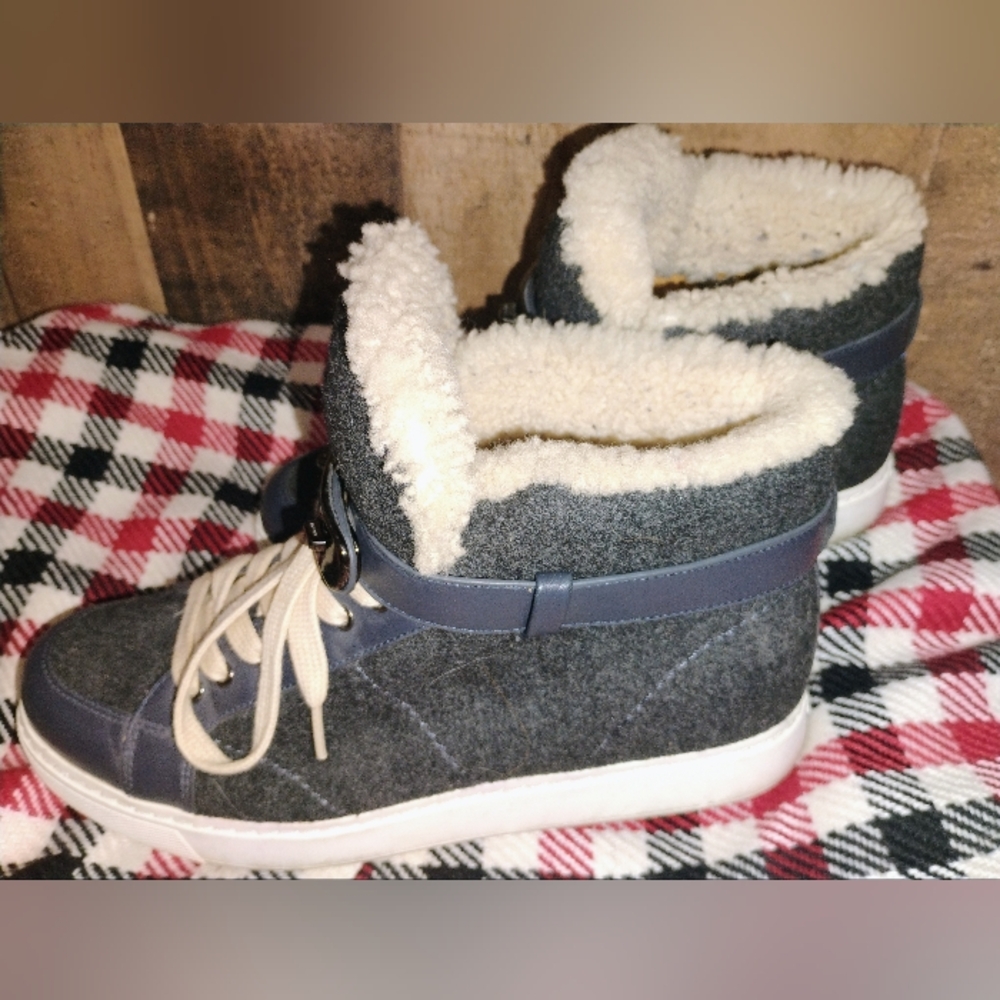 COACH RICHMOND SHRL Cold Weather Boots Shoes Size US 8B